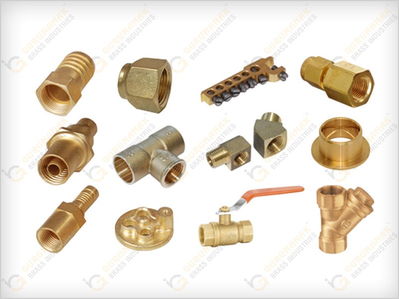 brass forging components