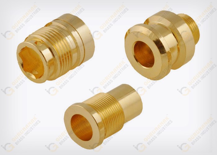 brass turned components